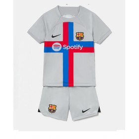 Baby Fußballbekleidung Barcelona 3rd Trikot 2022-23 Kurzarm (+ kurze hosen)